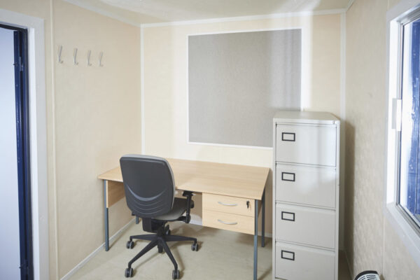 12ft x 8ft Steel Anti-Vandal Office Cabin