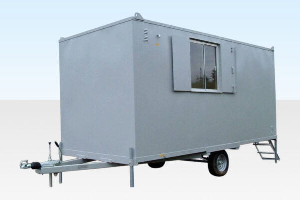 Steel Mobile Anti-Vandal Office Cabin