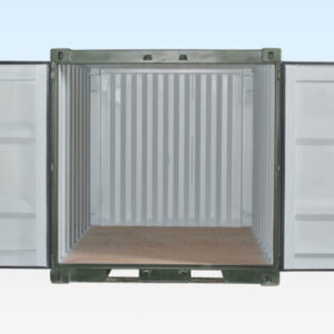 8Ft One Trip Shipping Container (Green)